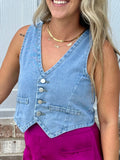 Lt. Denim Vest