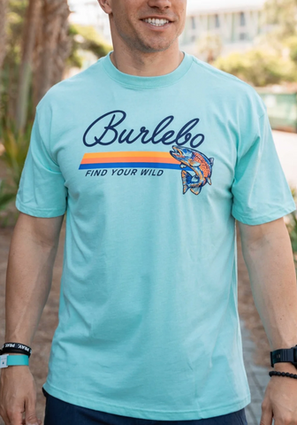 Mint Find Your Wild Burlebo Tee