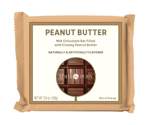 3.5 oz Peanut Butter Chocolate Bar