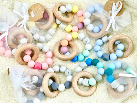 Silicone Wood Teether