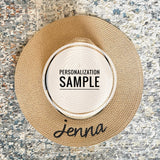Braided Band Straw Panama Hat