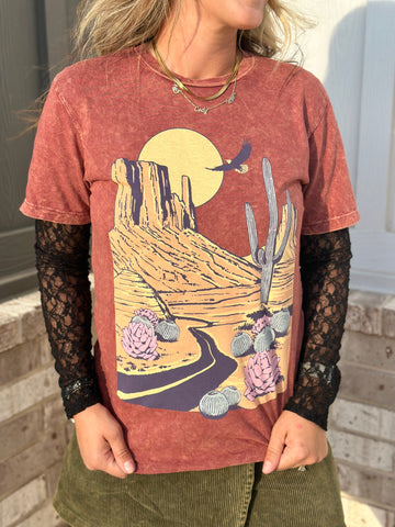 Desert Road Graphic Tee