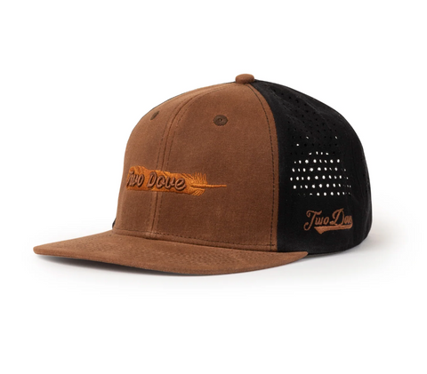 Feather Waxed Two Dove Snapback