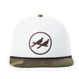 Camo/White Two Dove Logo