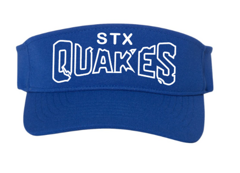 STX Quakes Visor Pre-Order