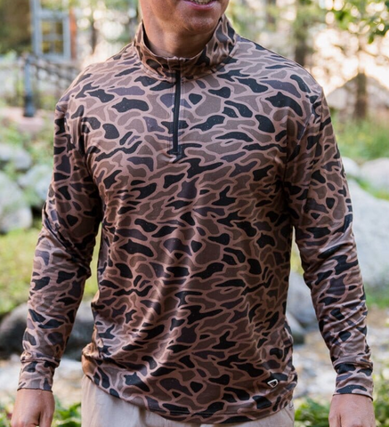 Gauge Camo Performance Quarter Zip