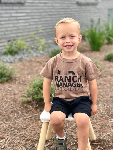 Ranch Manager Graphic & Shorts Set