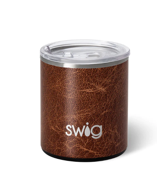 Swig Leather Lowball Tumbler, 12 oz.