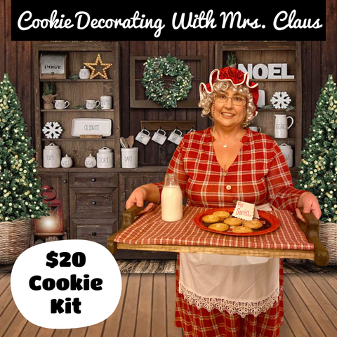 Mrs. Claus Cookie Decorating Event Kit